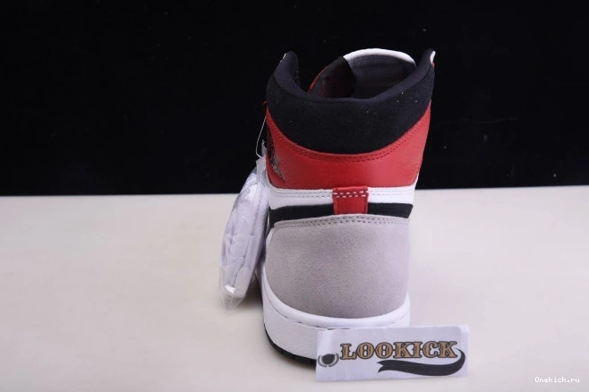 One Kick Smoke Light High 1 Jordan Grey 555088-126 OG Air 0727